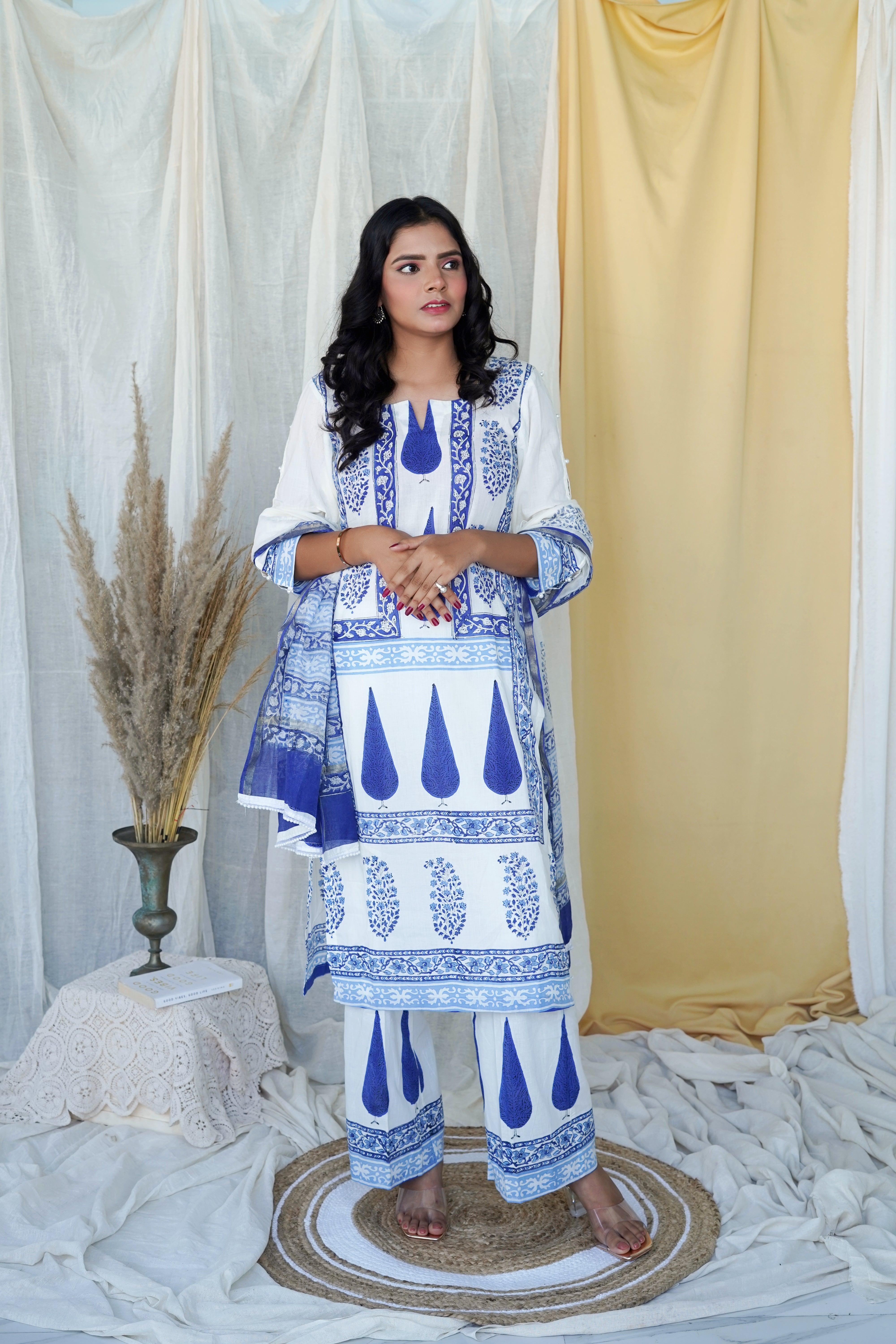 Rajwada Blues - Kurta Set