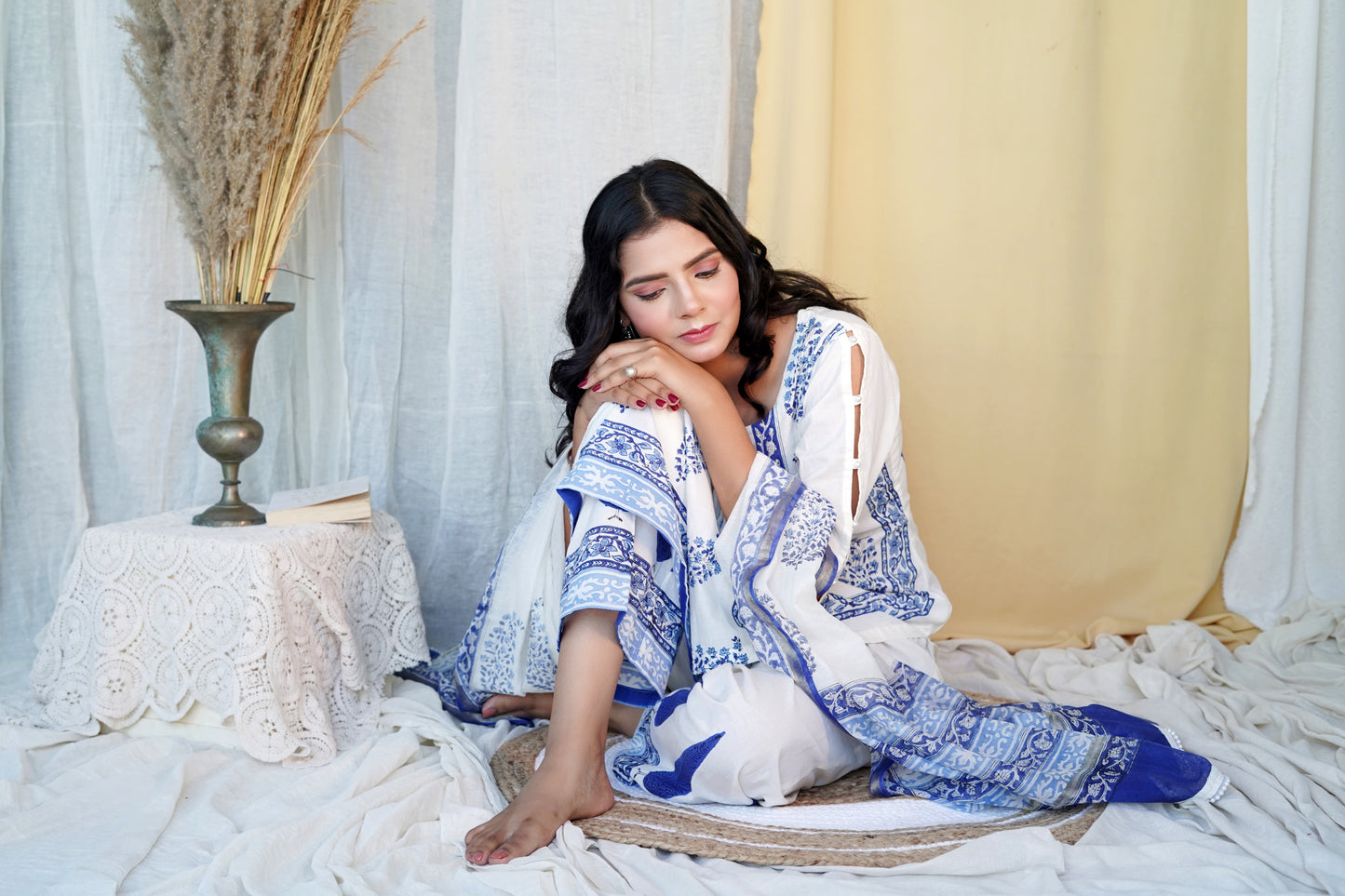 Rajwada Blues - Kurta Set