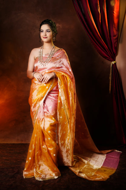 Banarasi Kadhwa Tissue Silk Saree