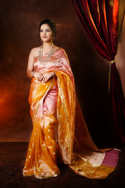 Banarasi Kadhwa Tissue Silk Saree